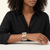 Radiant Silver-Tone Pearl Cuff Bangle for Women | Contemporary Openable Statement Bracelet