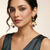 Amethyst Bloom Handcrafted Statement Drop Earrings