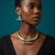 Heritage Fusion Statement Necklace & Drop Earrings Set – Oxidized Dual-Tone Tribal Elegance