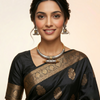 Heritage Fusion Statement Necklace & Drop Earrings Set – Oxidized Dual-Tone Tribal Elegance